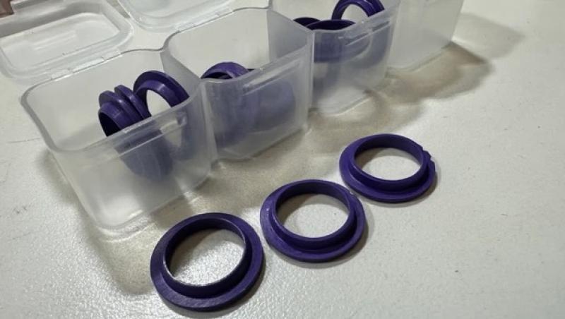 Team AD SHOCK ABSORBER GASKETS SOFT MEDIUM HARD SET FOR SPRING HOLDER